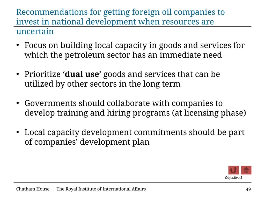 Guidelines for Good Governance in Emerging Oil and - slide 49 of 71