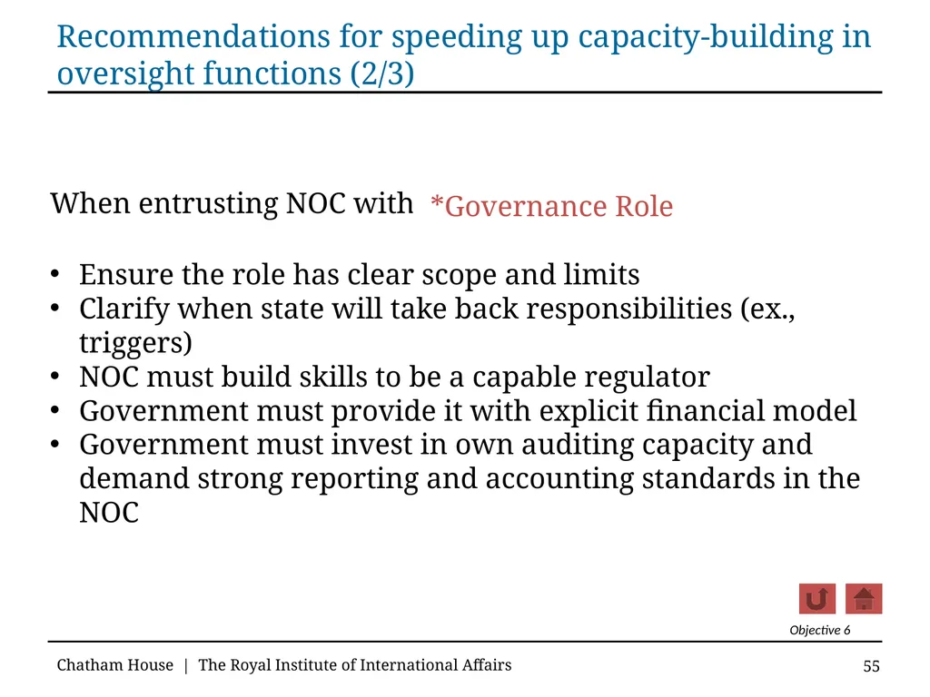 Guidelines for Good Governance in Emerging Oil and - slide 55 of 71