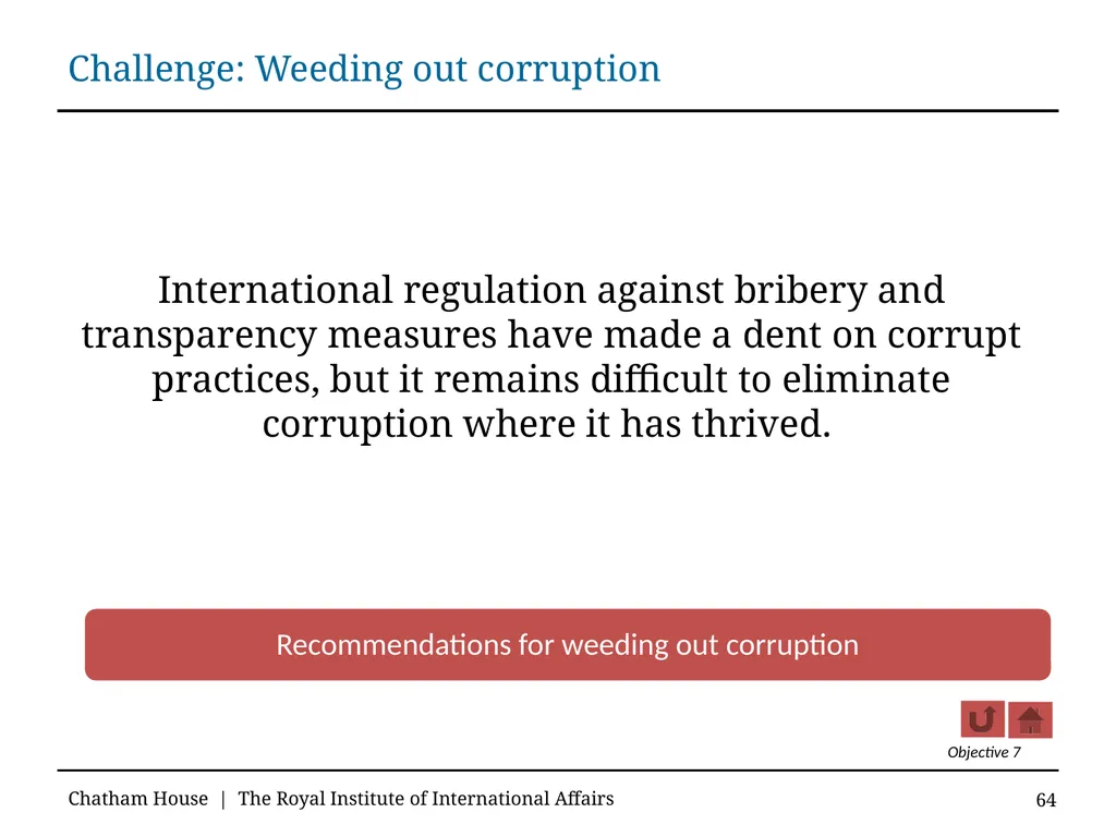 Guidelines for Good Governance in Emerging Oil and - slide 64 of 71
