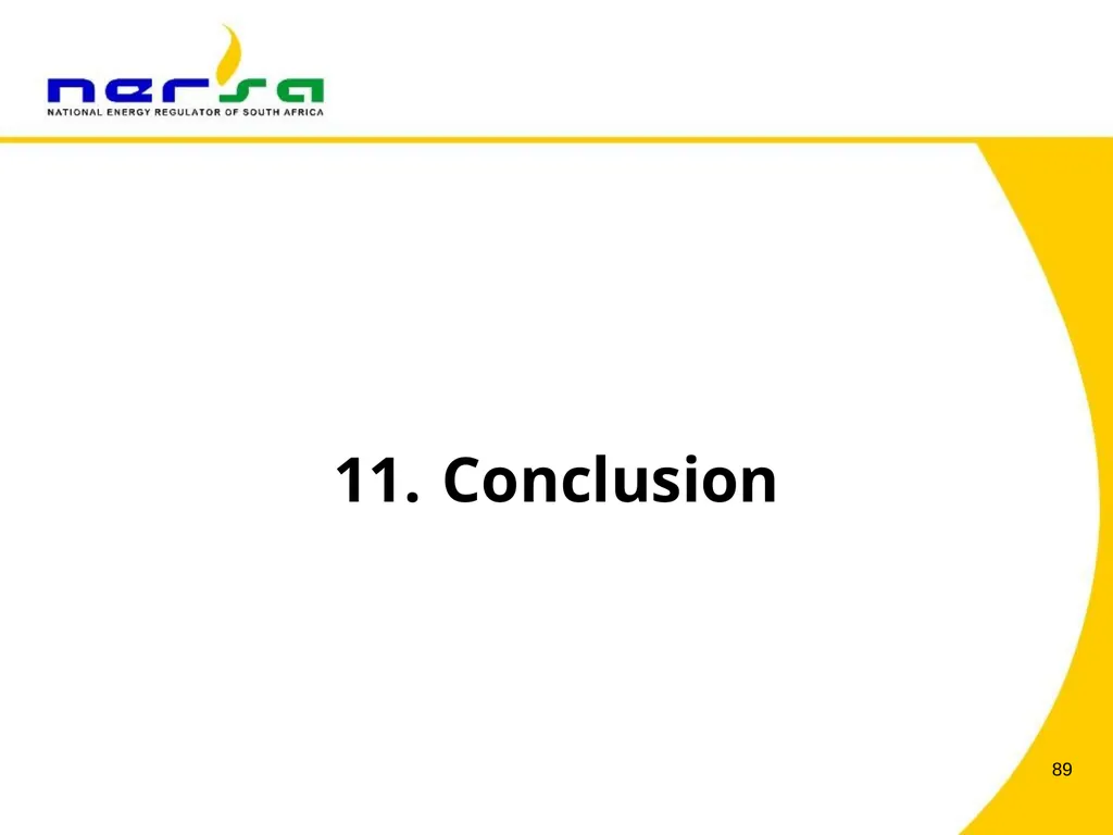 PRESENTATION BY NERSA CHAIRPERSON, MR THEMBANI - slide 89 of 91