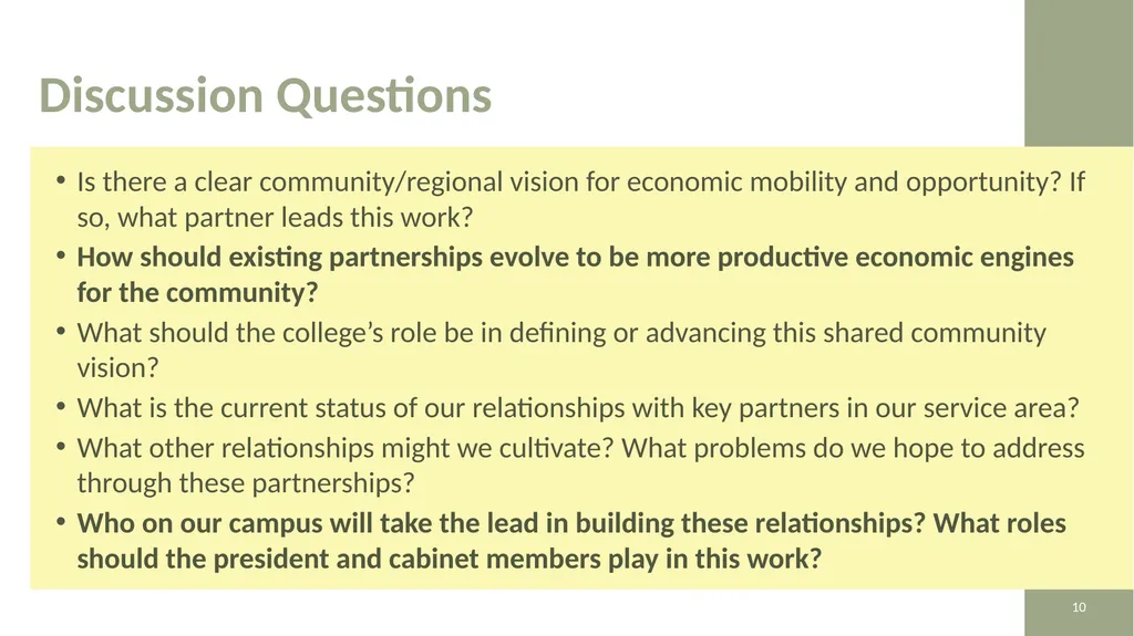 6 Collaborating to Create Regional Economic - slide 10 of 11
