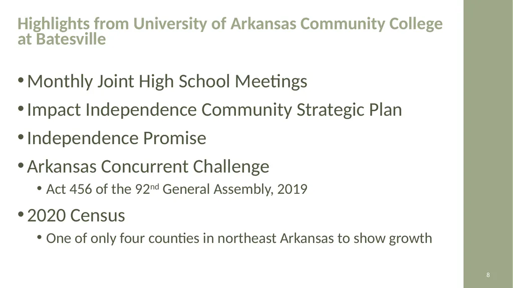 6 Collaborating to Create Regional Economic - slide 8 of 11