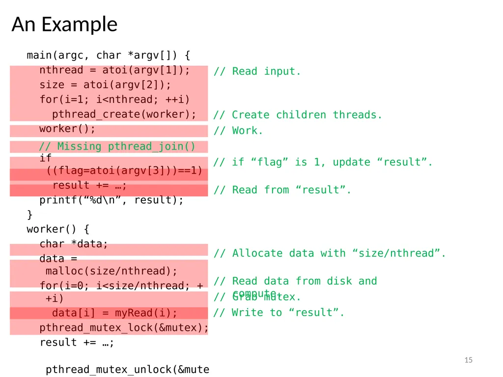 PEREGRINE: Efficient Deterministic Multithreading - slide 15 of 36