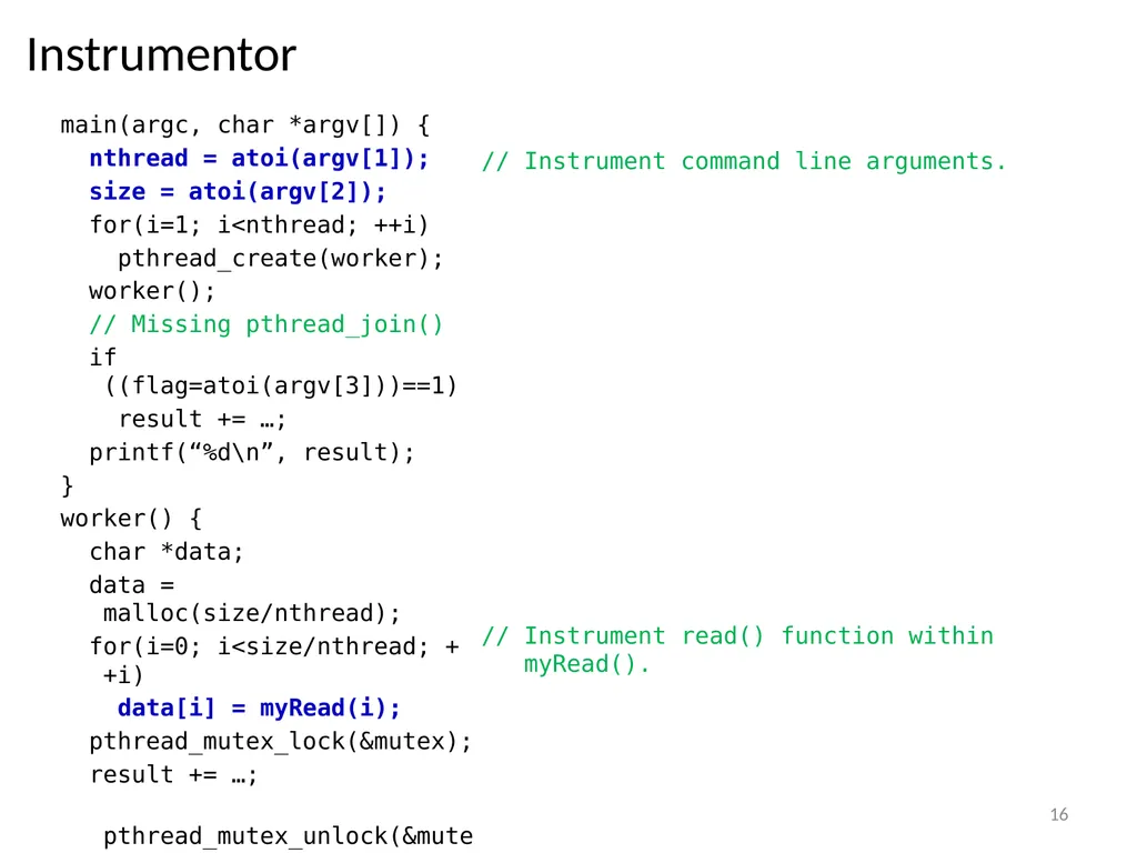 PEREGRINE: Efficient Deterministic Multithreading - slide 16 of 36