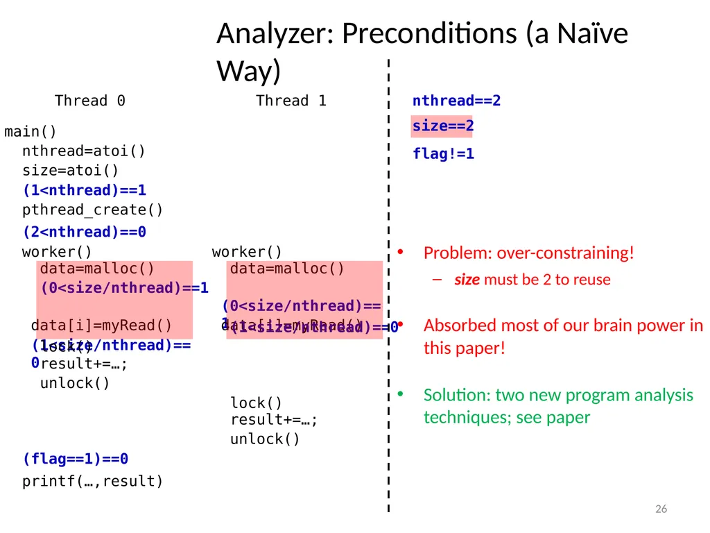 PEREGRINE: Efficient Deterministic Multithreading - slide 26 of 36