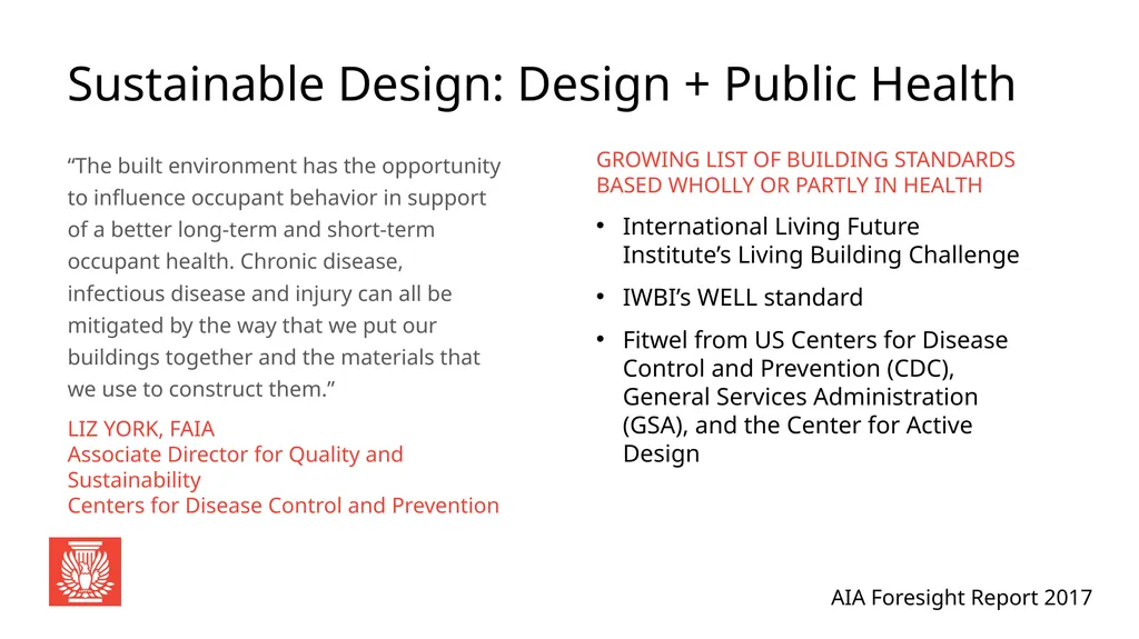 AIA Foresight Report 2017 Global Perspective: - slide 28 of 33