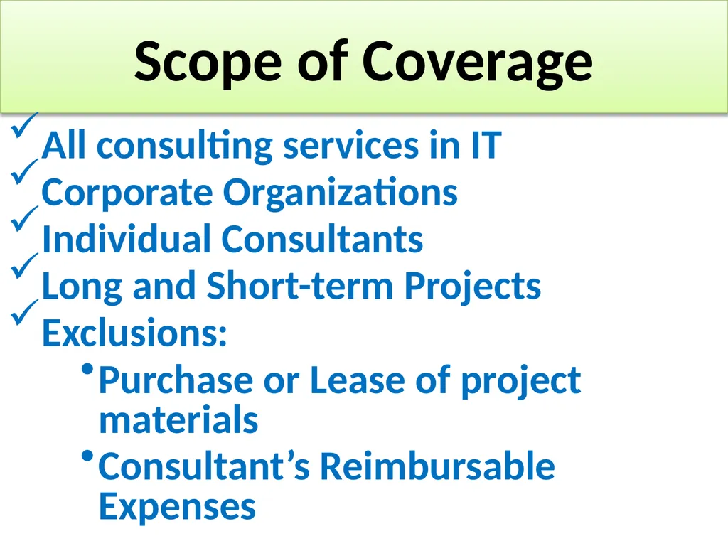 INFORMATION TECHNOLOGY SERVICES SCALE OF - slide 4 of 43