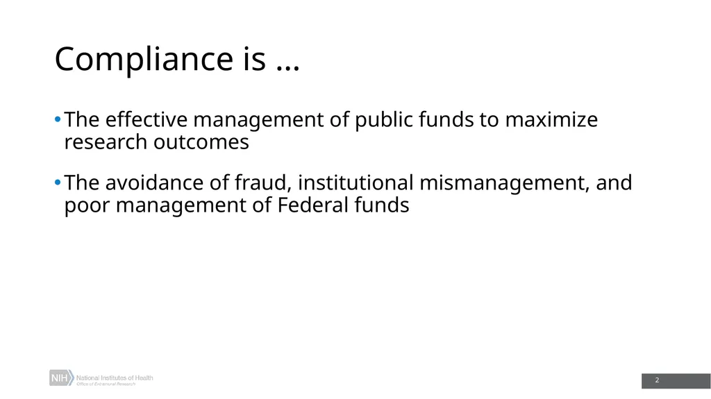 Common Compliance Pitfalls and Strategies for - slide 2 of 31