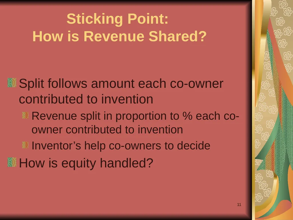 1 Yours? Mine? Ours? Research Collaborations and - slide 11 of 50
