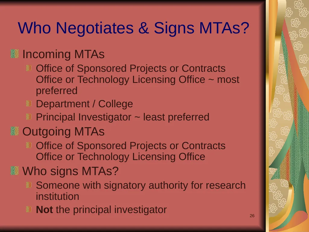 1 Yours? Mine? Ours? Research Collaborations and - slide 26 of 50