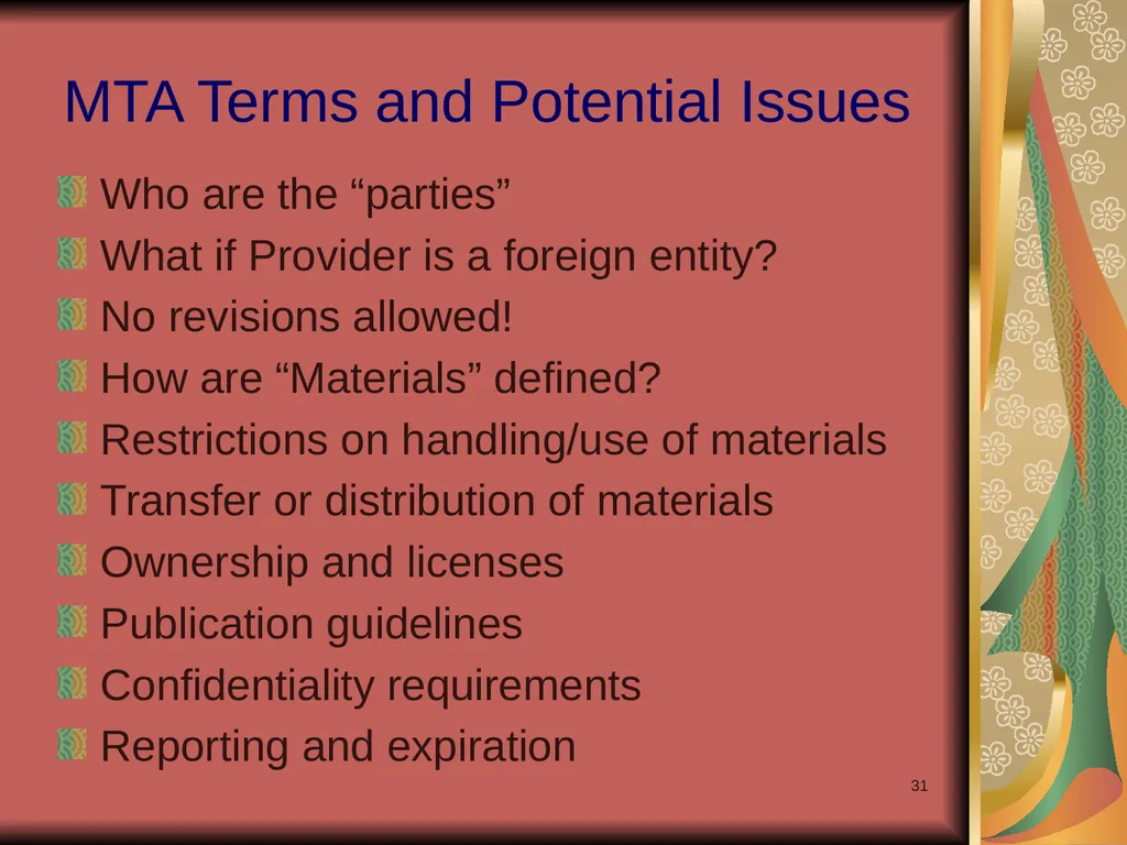 1 Yours? Mine? Ours? Research Collaborations and - slide 31 of 50