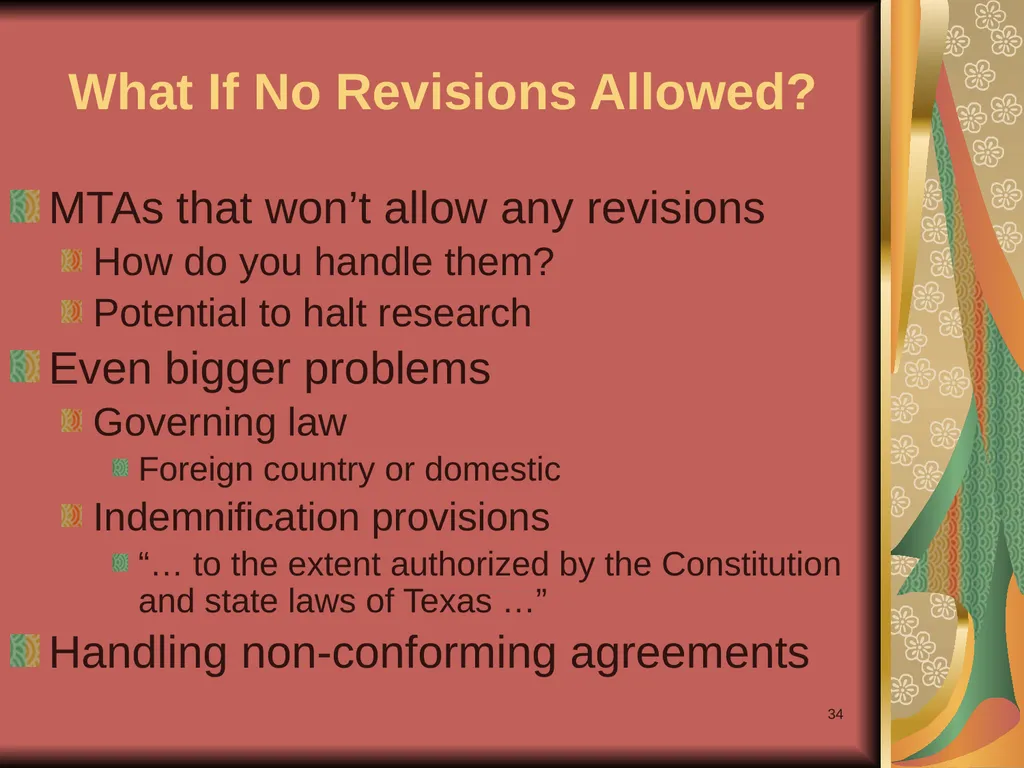1 Yours? Mine? Ours? Research Collaborations and - slide 34 of 50