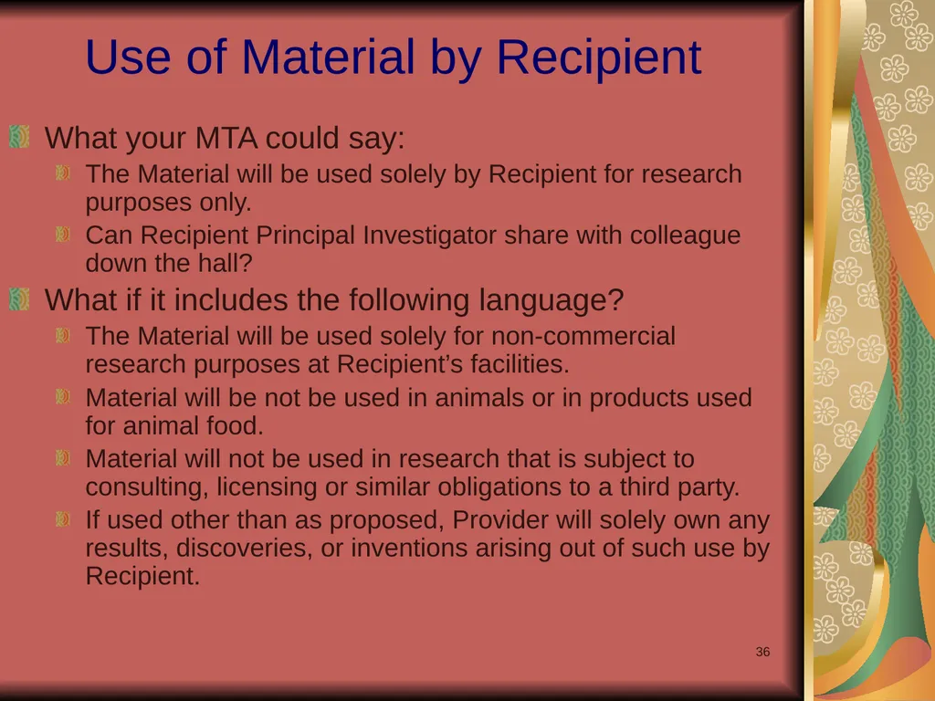 1 Yours? Mine? Ours? Research Collaborations and - slide 36 of 50