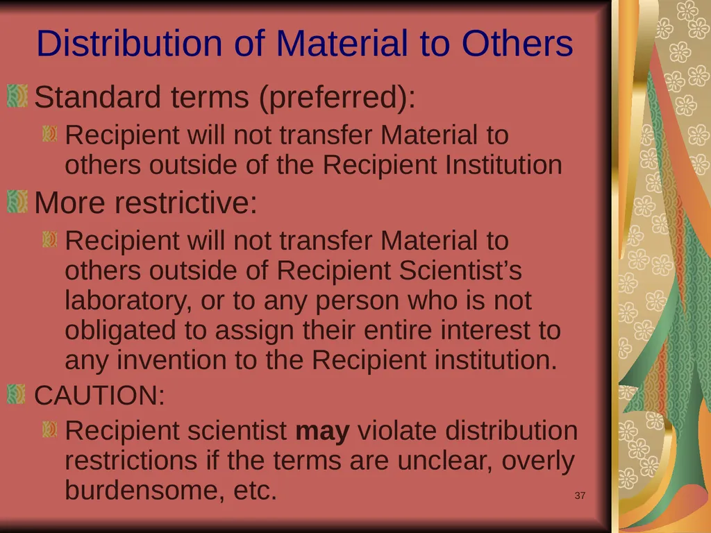 1 Yours? Mine? Ours? Research Collaborations and - slide 37 of 50