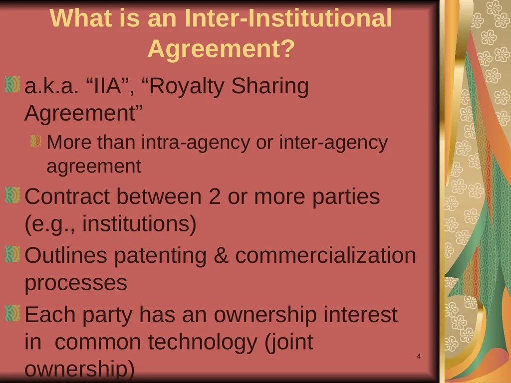 1 Yours? Mine? Ours? Research Collaborations and - slide 4 of 50