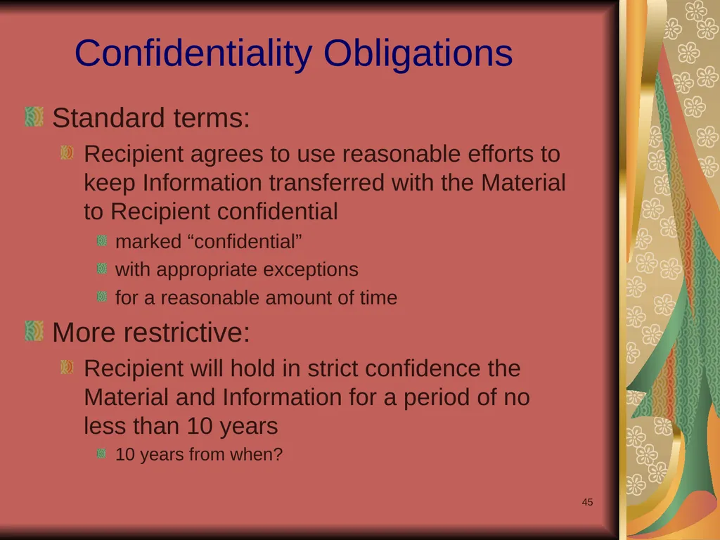 1 Yours? Mine? Ours? Research Collaborations and - slide 45 of 50
