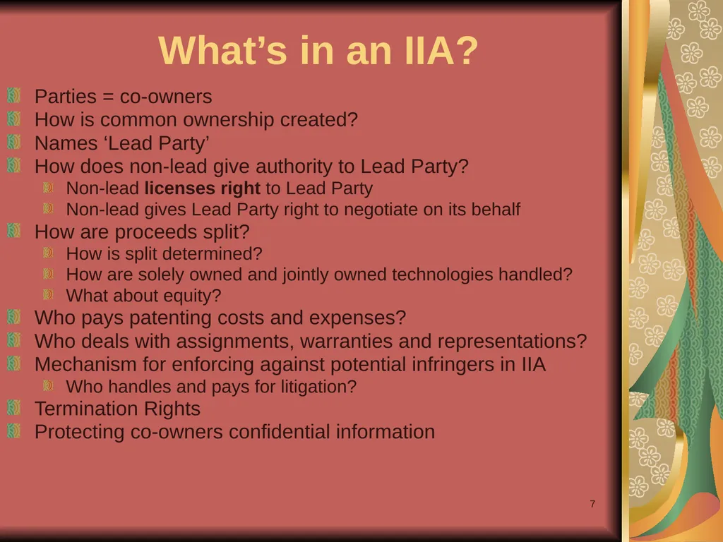 1 Yours? Mine? Ours? Research Collaborations and - slide 7 of 50