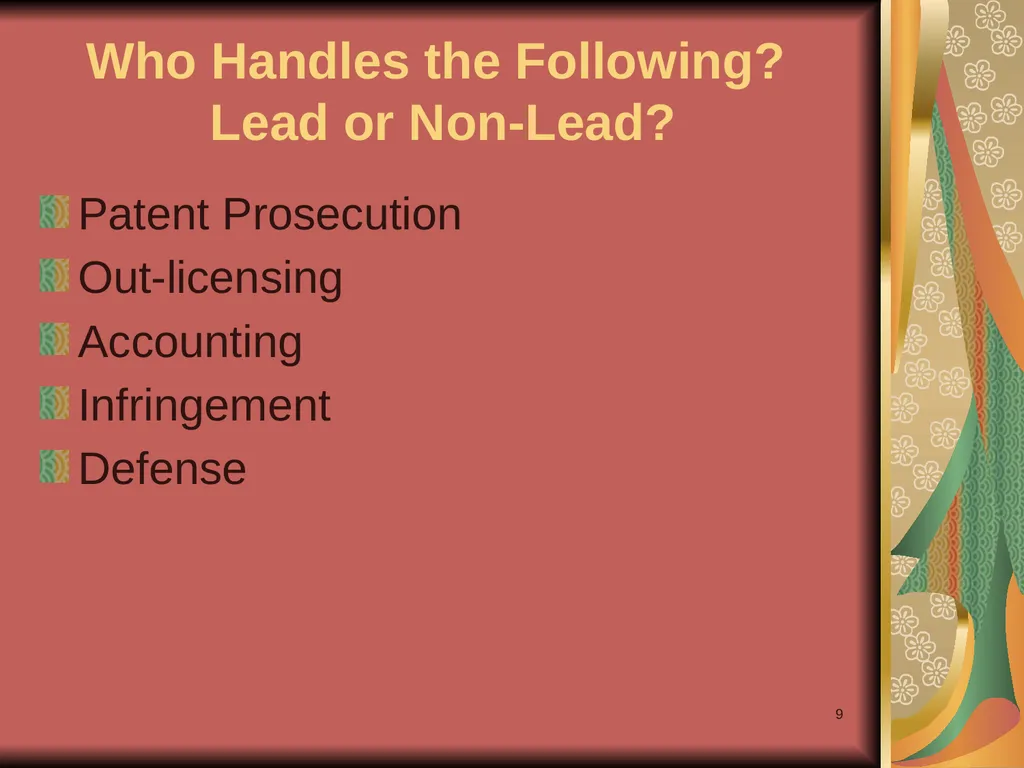 1 Yours? Mine? Ours? Research Collaborations and - slide 9 of 50