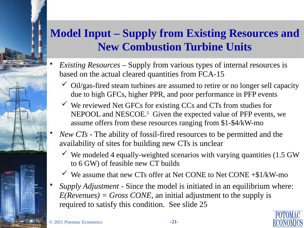 Evaluation of Changes in the Minimum Offer Price - slide 21 of 38