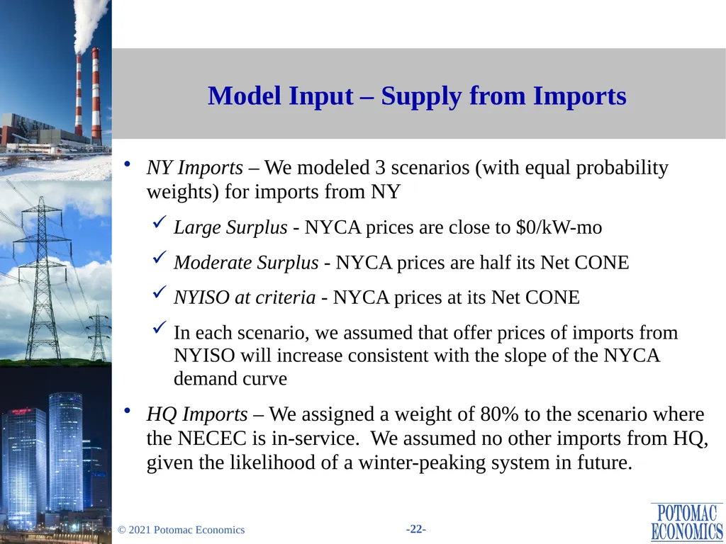 Evaluation of Changes in the Minimum Offer Price - slide 22 of 38