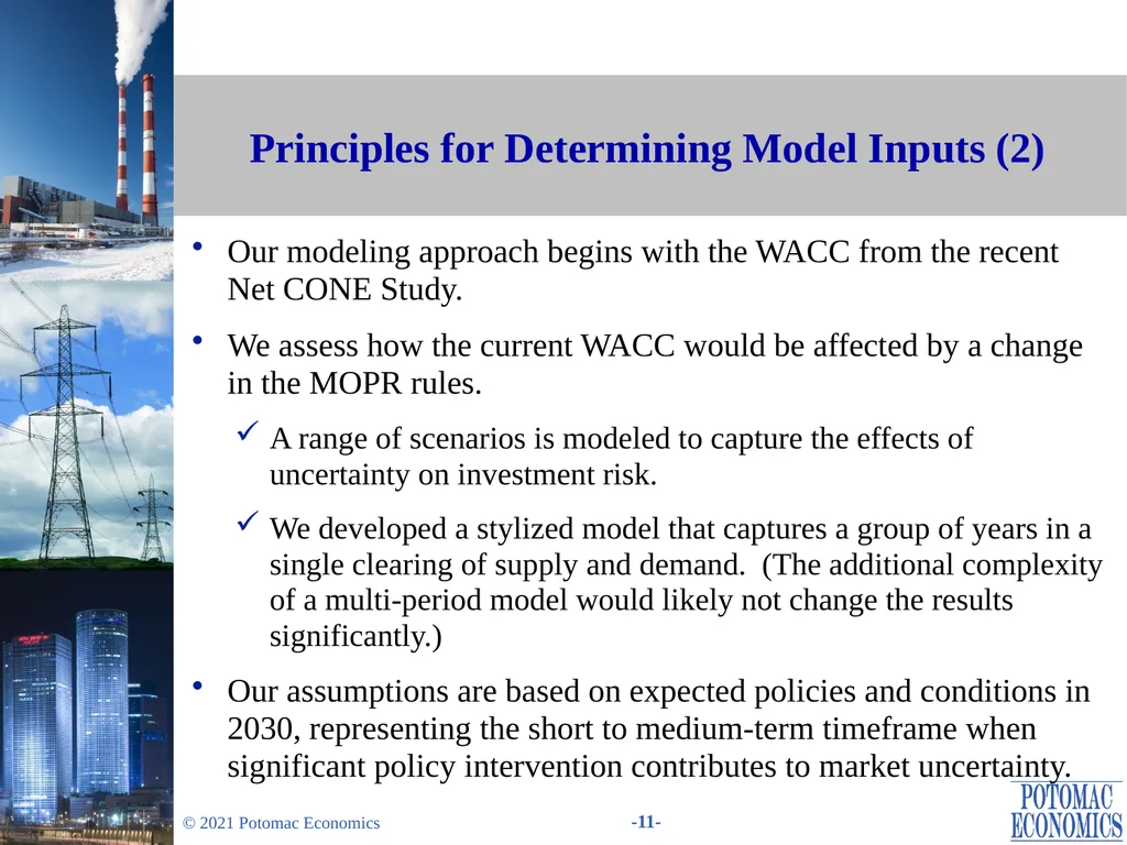 Evaluation of Changes in the Minimum Offer Price - slide 11 of 38