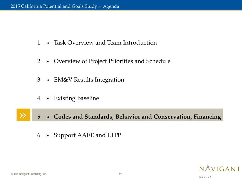 November 7, 2014 2015 California Potential and - slide 23 of 30