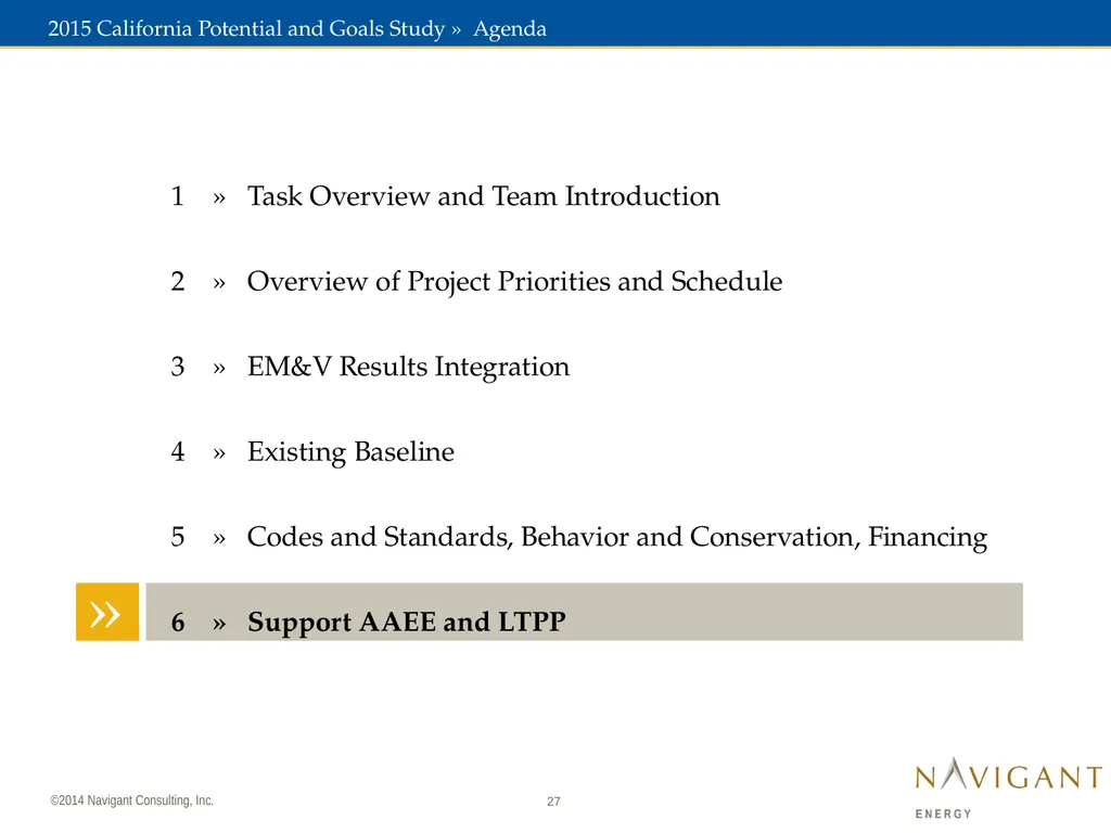 November 7, 2014 2015 California Potential and - slide 27 of 30
