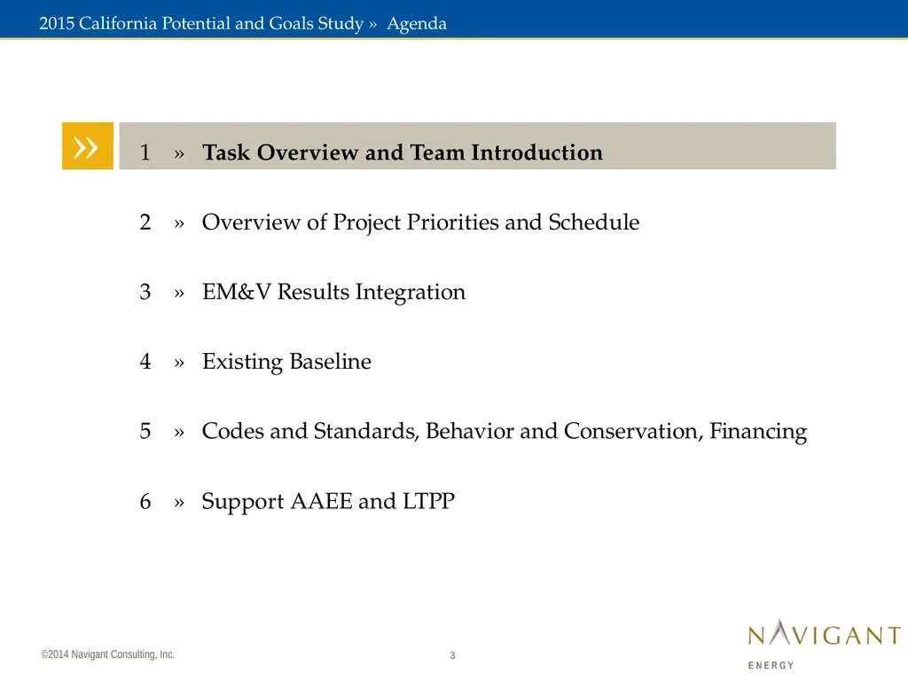 November 7, 2014 2015 California Potential and - slide 3 of 30