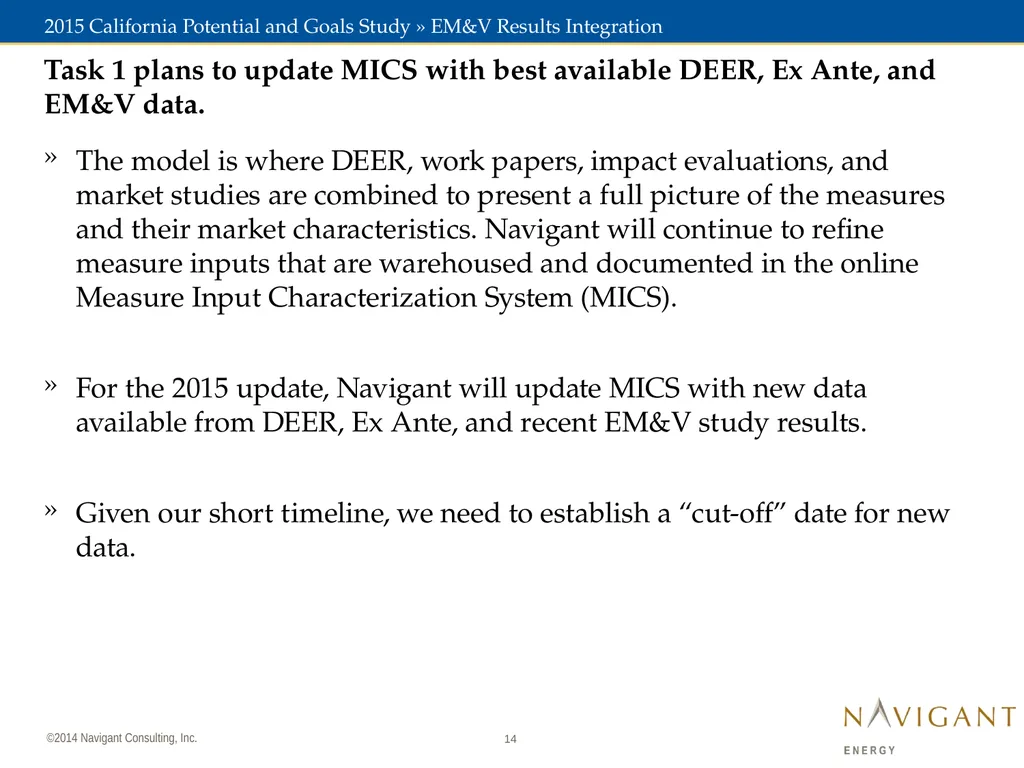 November 7, 2014 2015 California Potential and - slide 14 of 30