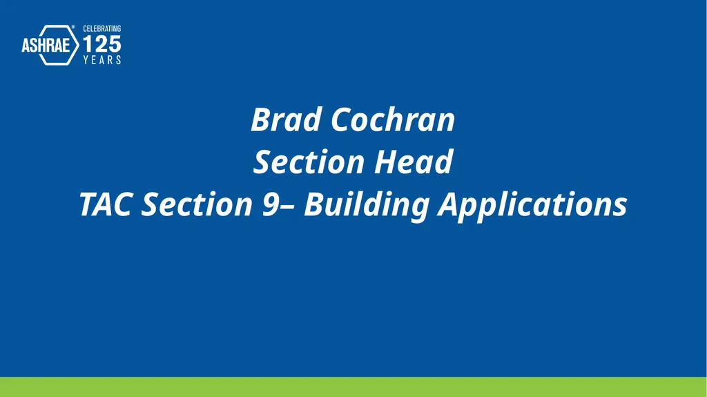 TAC Chairs Breakfast Training Section Breakout - slide 9 of 17