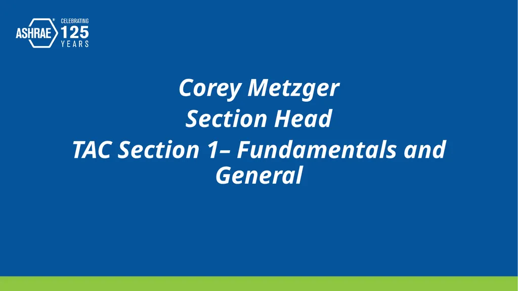 TAC Chairs Breakfast Training Section Breakout - slide 16 of 17