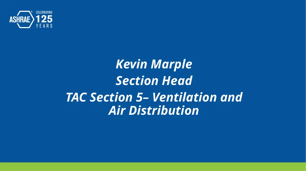 TAC Chairs Breakfast Training Section Breakout - slide 7 of 17