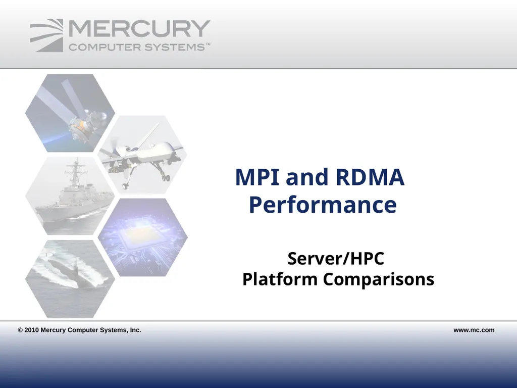 Performance Migration to Open Solutions: OFED* for - slide 26 of 33