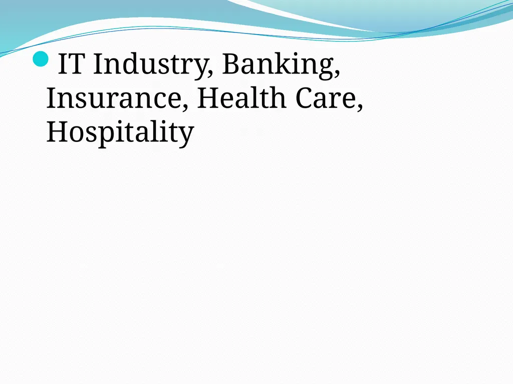 Topic 1: Overview of Business Specific Objectives: - slide 27 of 34