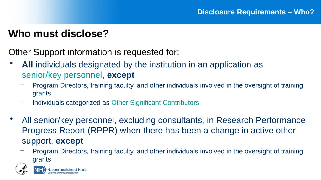 Financial Conflict of Interest (FCOI) and Other - slide 17 of 36