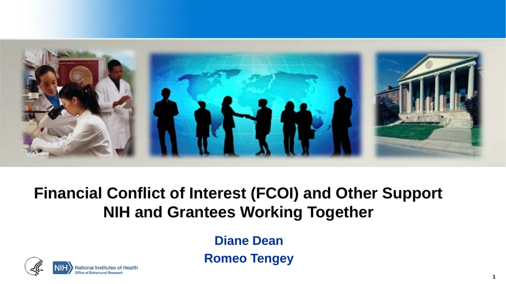 Financial Conflict of Interest (FCOI) and Other