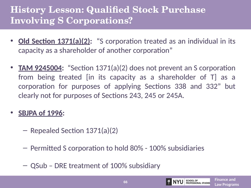 Structuring Mergers, Acquisitions, and Private - slide 66 of 95
