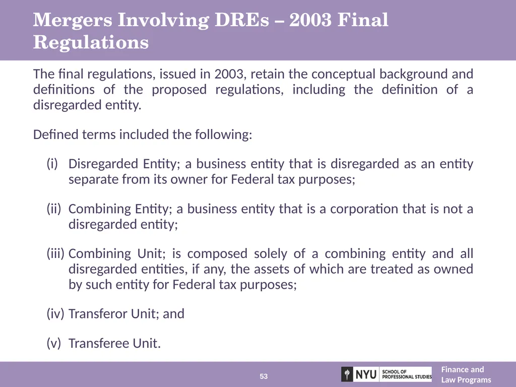Structuring Mergers, Acquisitions, and Private - slide 53 of 95