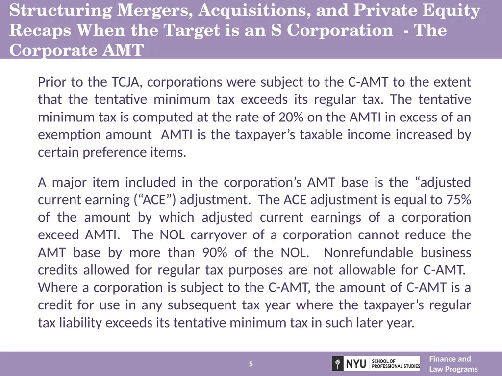 Structuring Mergers, Acquisitions, and Private - slide 5 of 95
