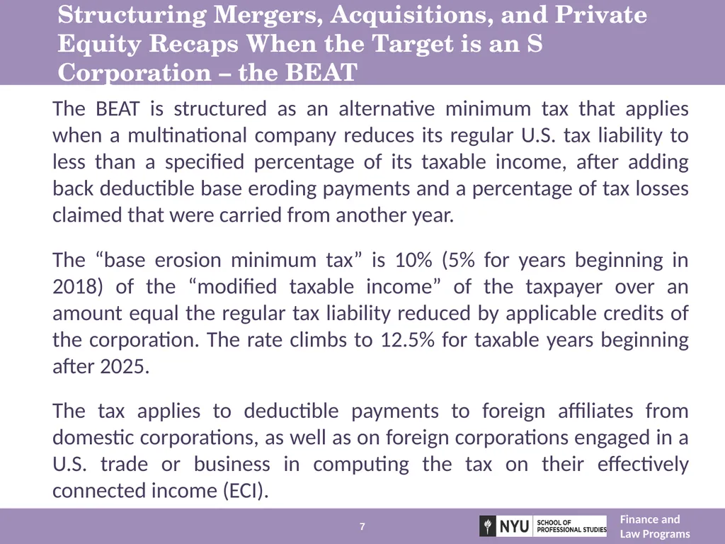 Structuring Mergers, Acquisitions, and Private - slide 7 of 95