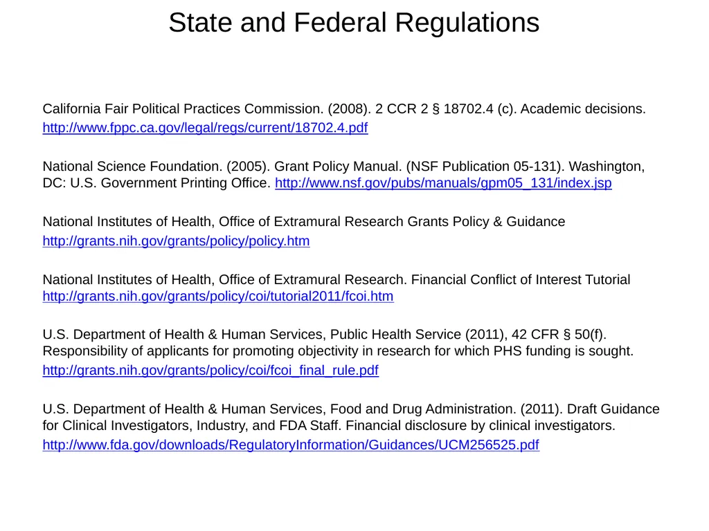 University of California Compliance & Conflict of - slide 45 of 46
