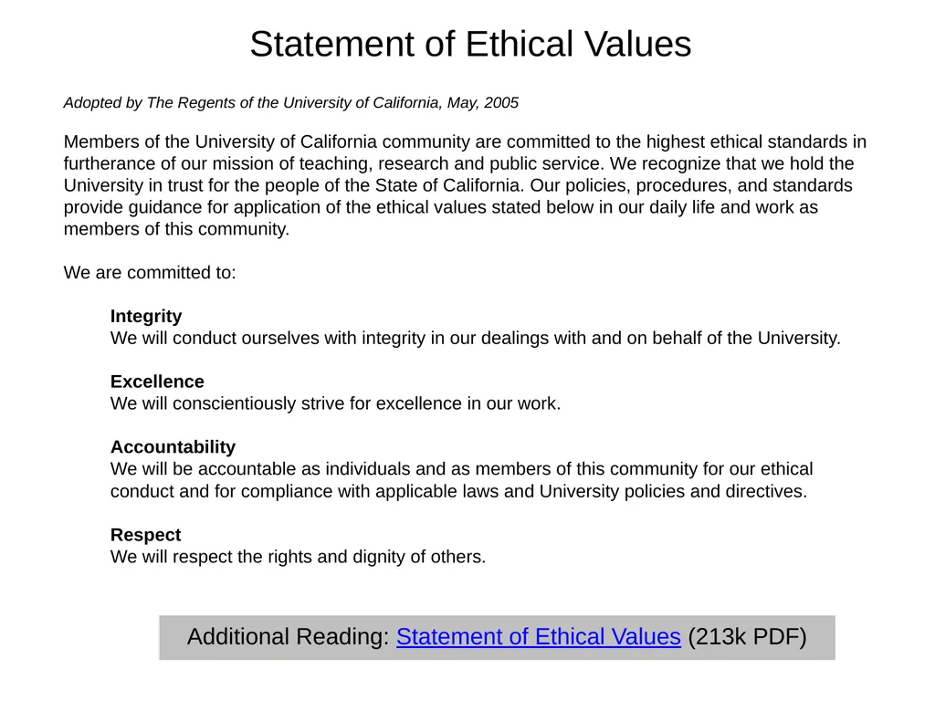 University of California Compliance & Conflict of - slide 5 of 46