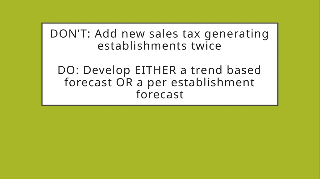 The Basics in Financial Forecasting-Short or Long - slide 27 of 43