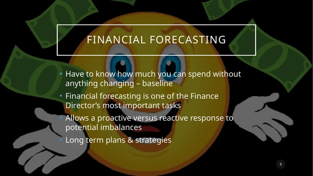 The Basics in Financial Forecasting-Short or Long - slide 9 of 43