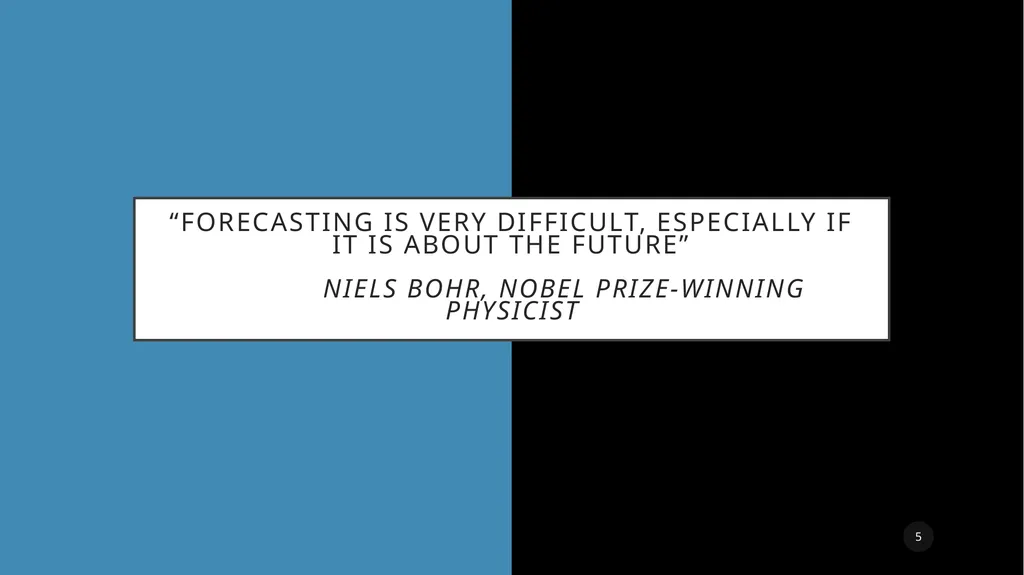 The Basics in Financial Forecasting-Short or Long - slide 5 of 43