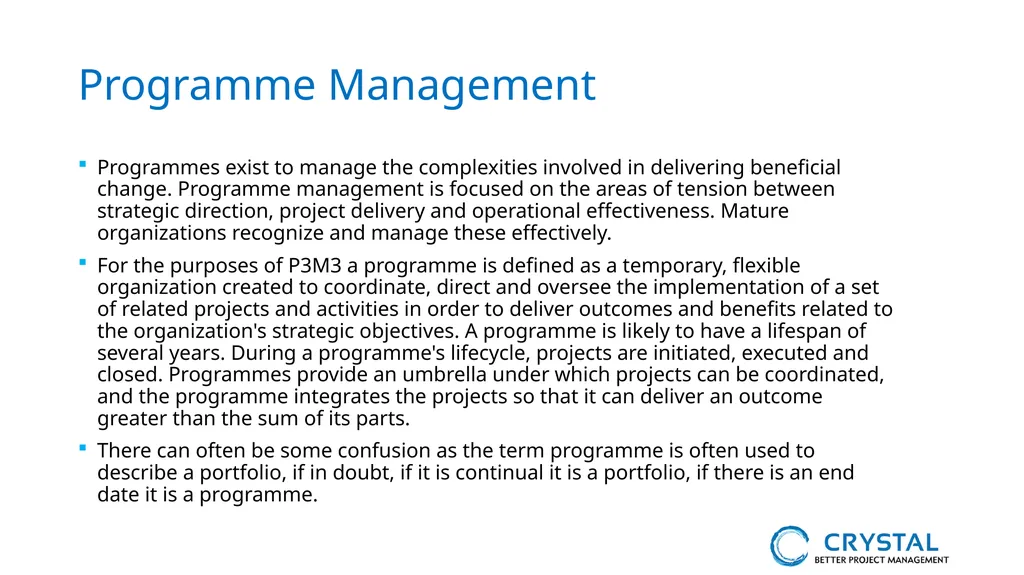 P3M3® Facilitated Self-Assessment Programme - slide 7 of 38