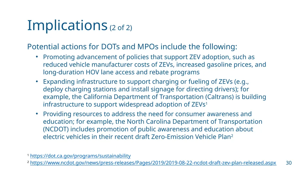 NCHRP 25-25/Task 115 (Panel D2525115) Zero - slide 30 of 42