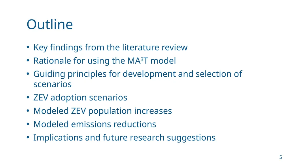 NCHRP 25-25/Task 115 (Panel D2525115) Zero - slide 5 of 42