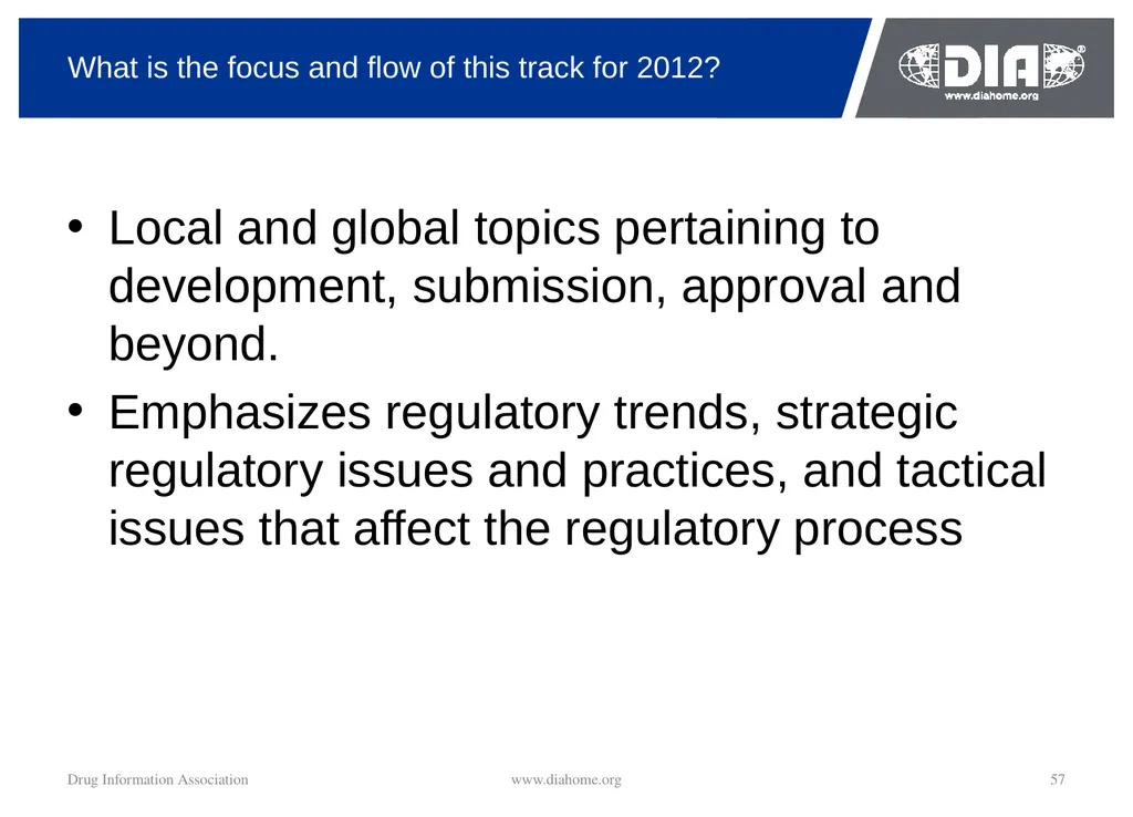 Track Update Track #: 1 Clinical Trials Track - slide 57 of 118