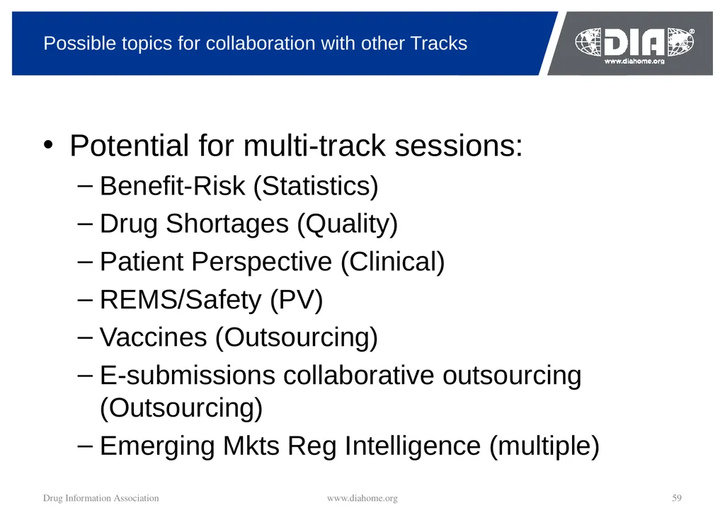 Track Update Track #: 1 Clinical Trials Track - slide 59 of 118